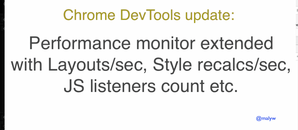 Знайомство з Performance monitor в Chrome DevTools